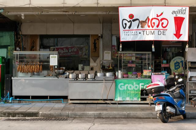 Pattaya,Thailand, March 9,2023:Central Pattaya Road