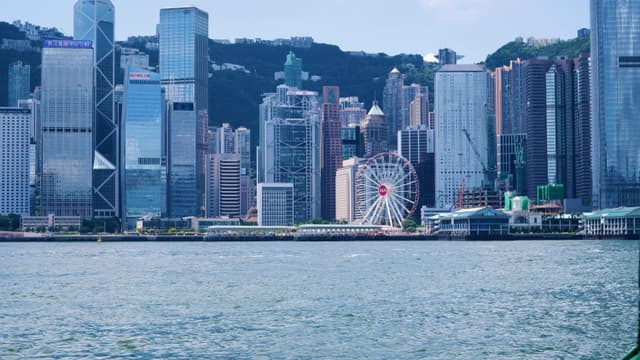 Hong Kong from the Ferry – Classic Harbour View